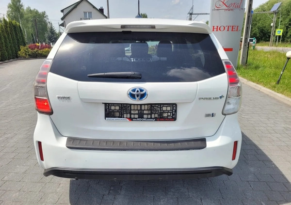 Toyota Prius+ cena 54900 przebieg: 282000, rok produkcji 2016 z Wieliczka małe 277